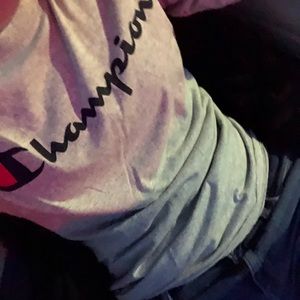 grey champion long sleeve shirt